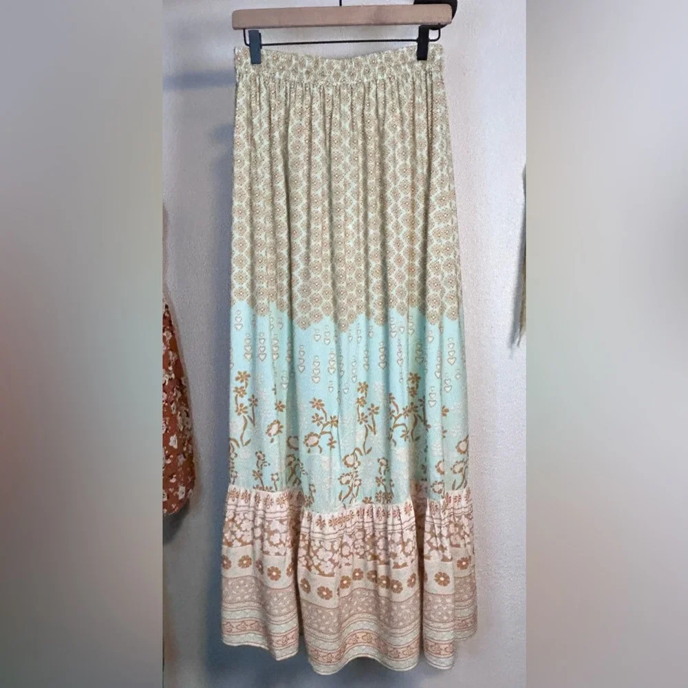 NWT Spell Sweet Nothings Maxi Skirt Medium UFT - Picture 9 of 14